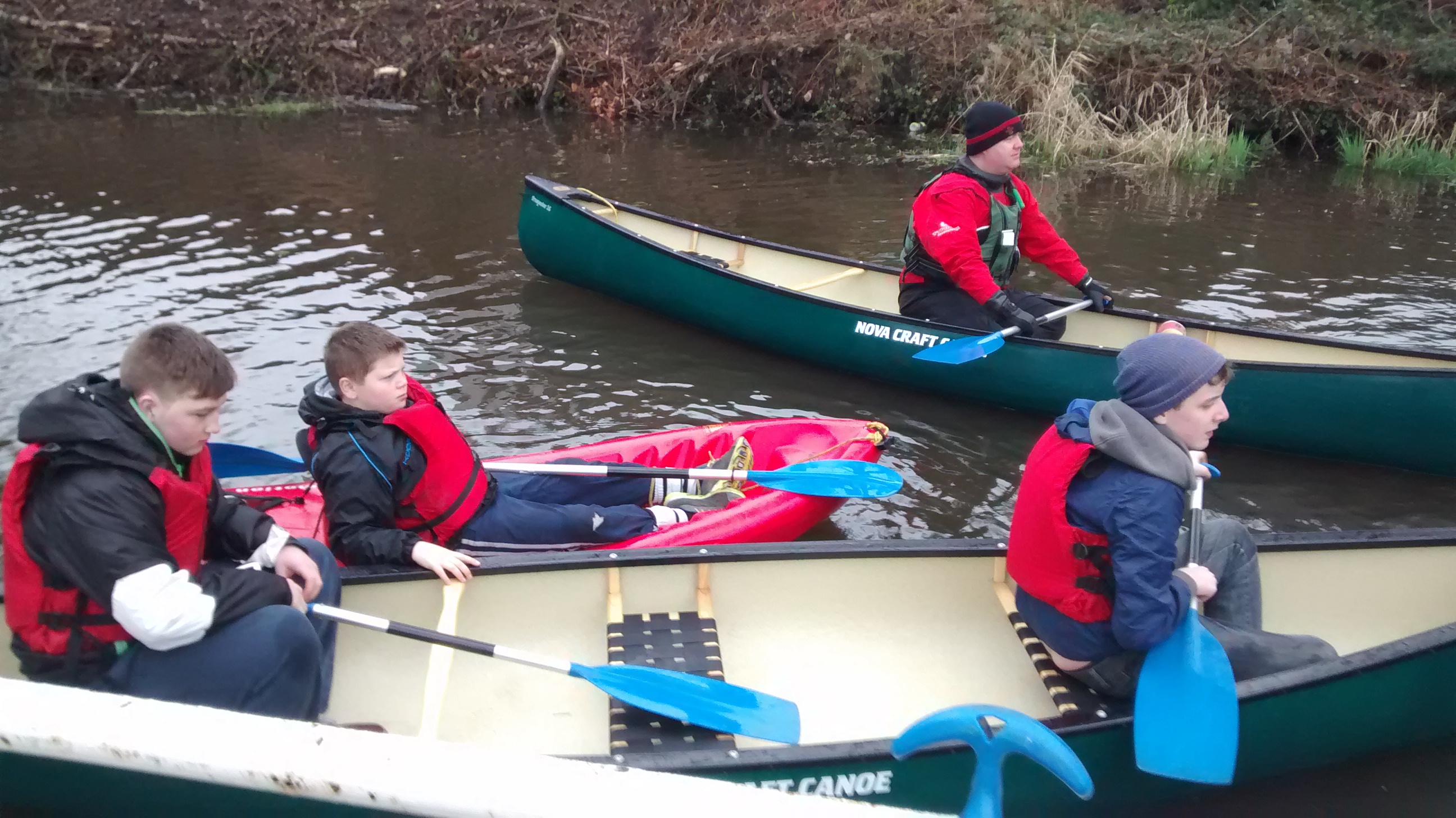 Canoe Training for 2015 Season