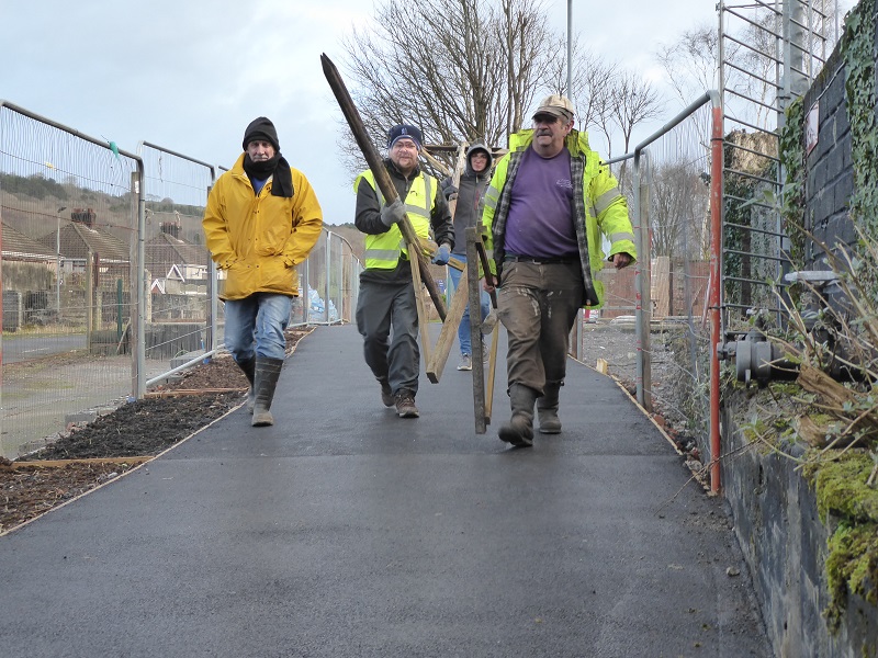 Clydach buried lock site