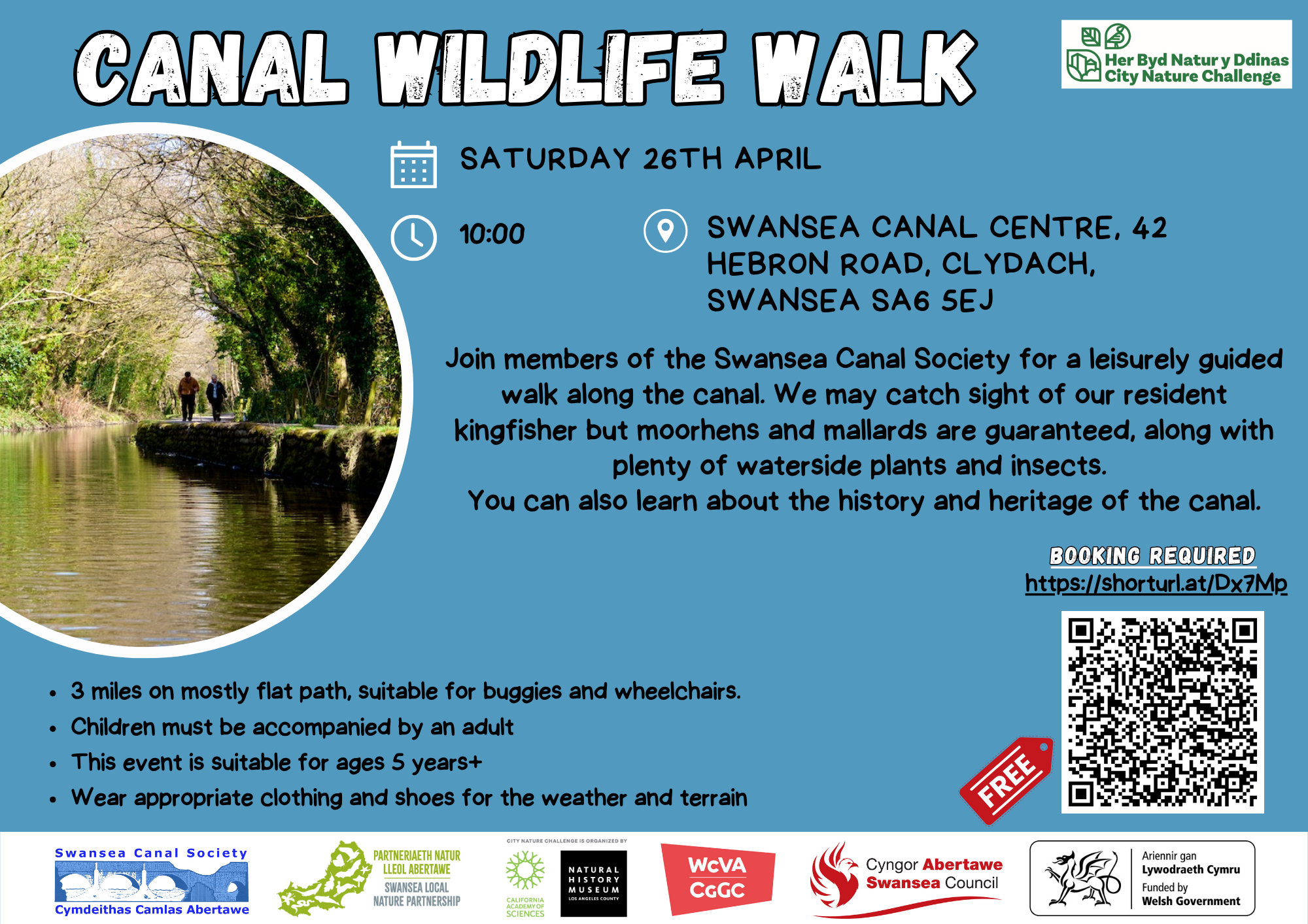 Canal Wildlife Walk Saturday 26th April 2025 Swansea Canal Society canal-wildlife-walk-saturday-26th-april-2025-swansea-canal-society